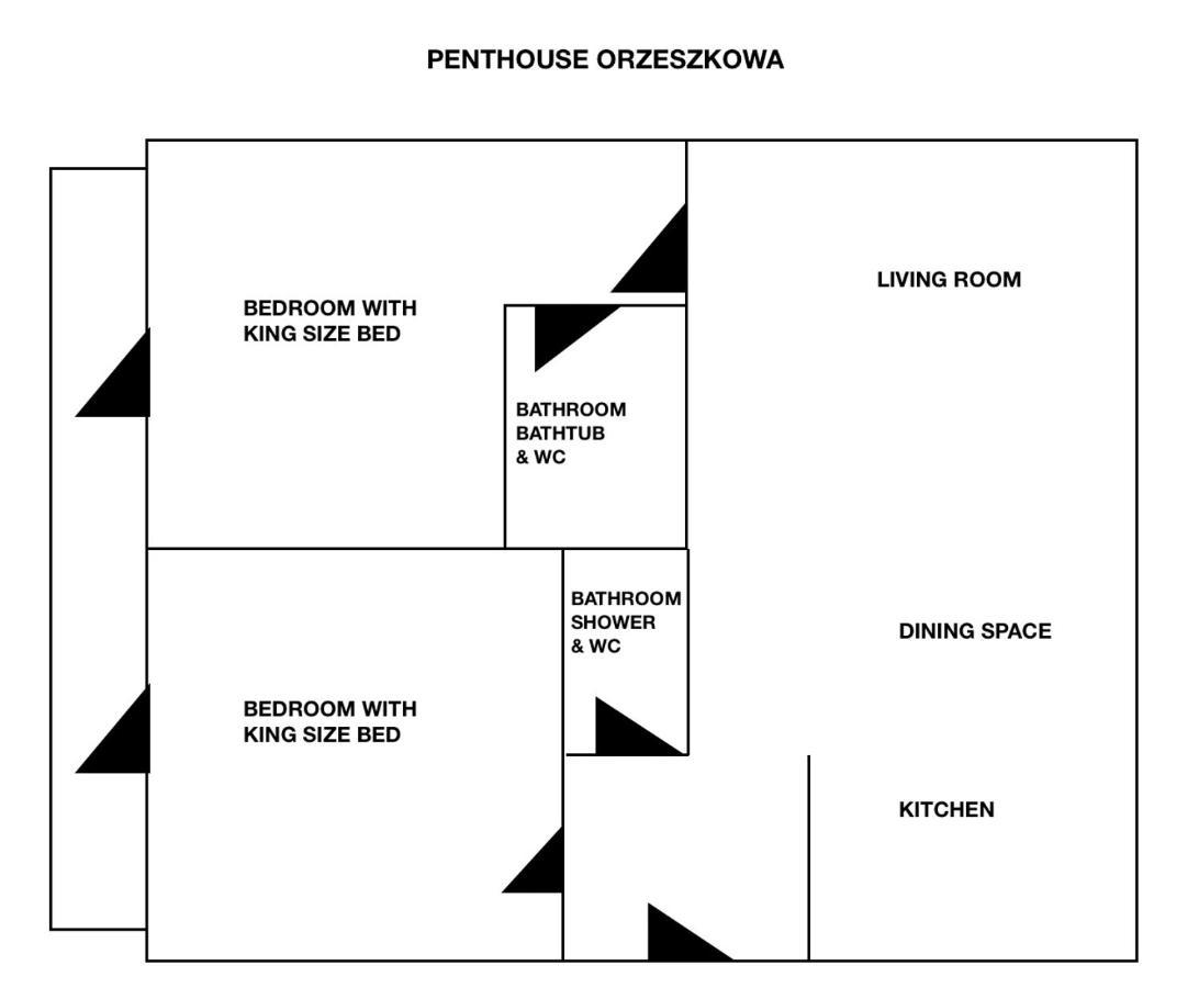 Penthouse Orzeszkowa - Loftaffair Apartman Krakkó Kültér fotó